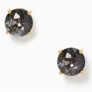 NWT Kate Spade ♠️ "Black Diamond" Gumdrops Stud Earrings